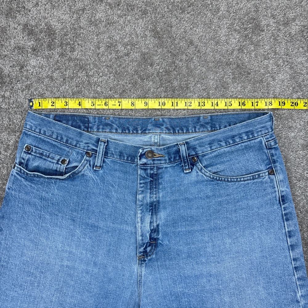 Vintage Y2K Wrangler Jean Shorts Jorts Size 36 - Picture 5 of 8